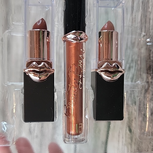 JLB Beauty Boss Lipsticks and Lip Gloss set of 3 - Picture 6 of 9